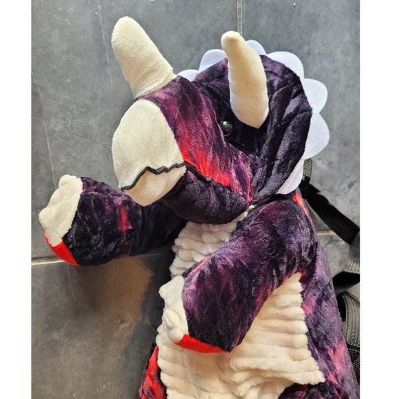 Kids Dinosaur Plush Backpack, 18" - Picture 9 of 13